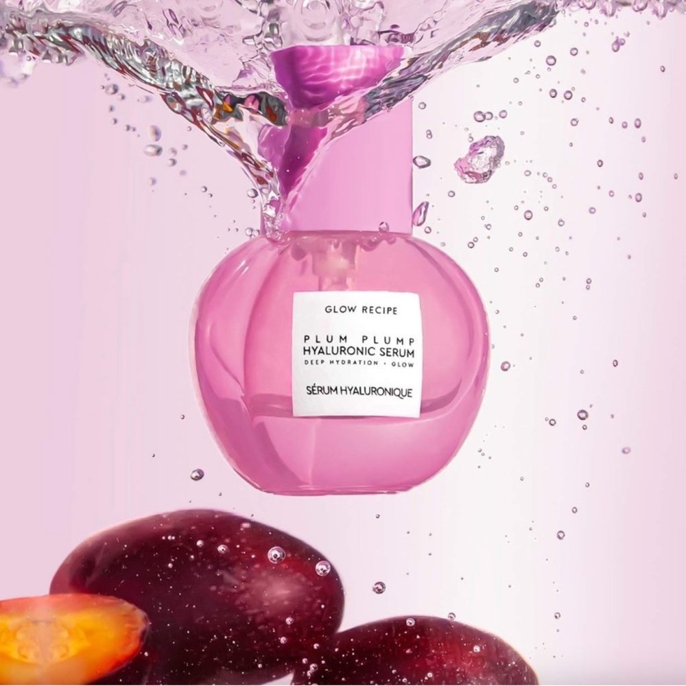 NIB Glow Recipe Plum Plump Hyaluronic Acid Serum Full Size - Retail $42 - Picture 2 of 10
